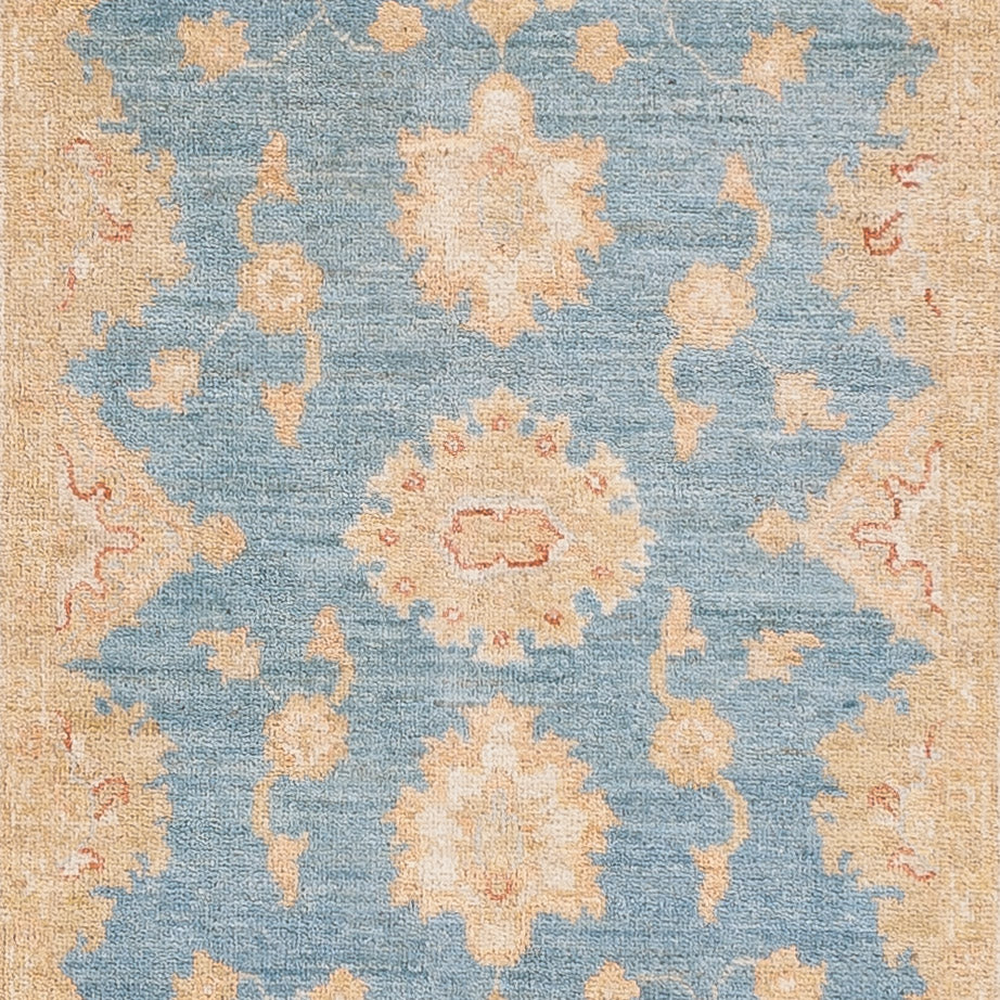 Runner Ziegler Rug - 293 x 84 cm - blue