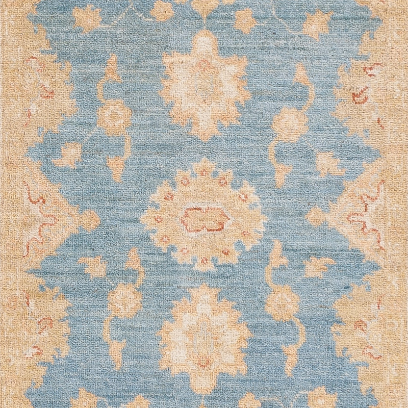 Runner Ziegler Rug - 293 x 84 cm - blue