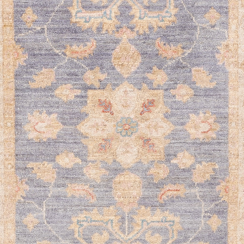 Runner Ziegler Rug - 298 x 77 cm - petrol blue