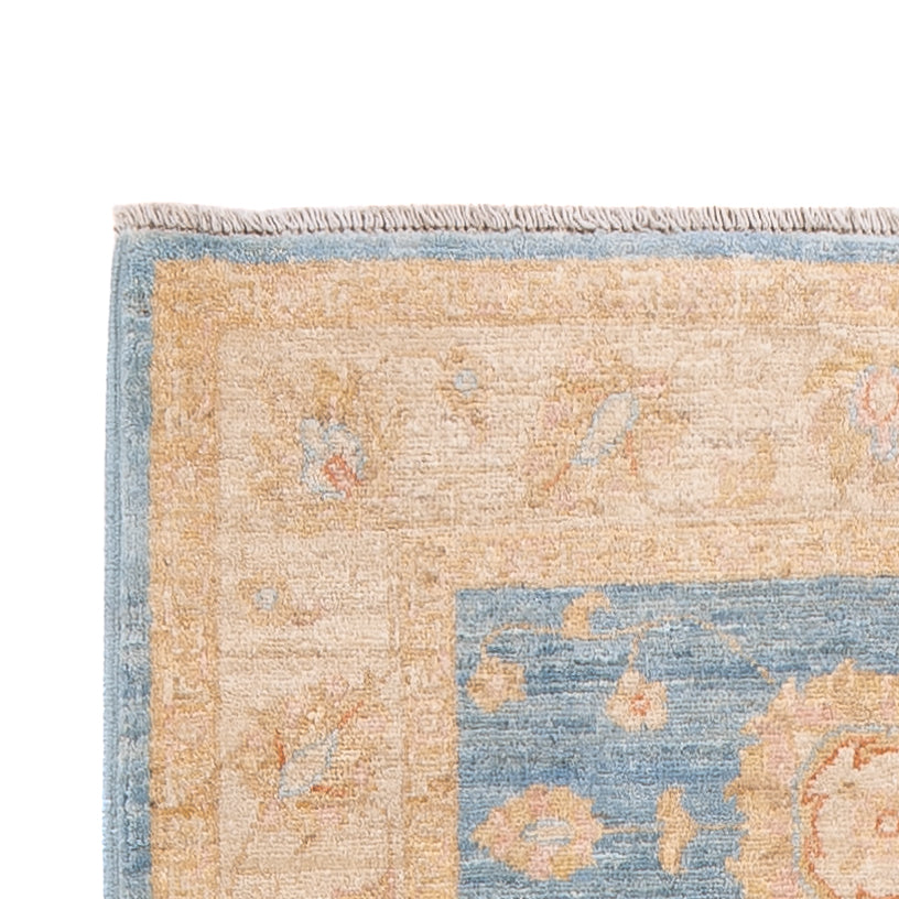 Runner Ziegler Rug - 287 x 83 cm - blue