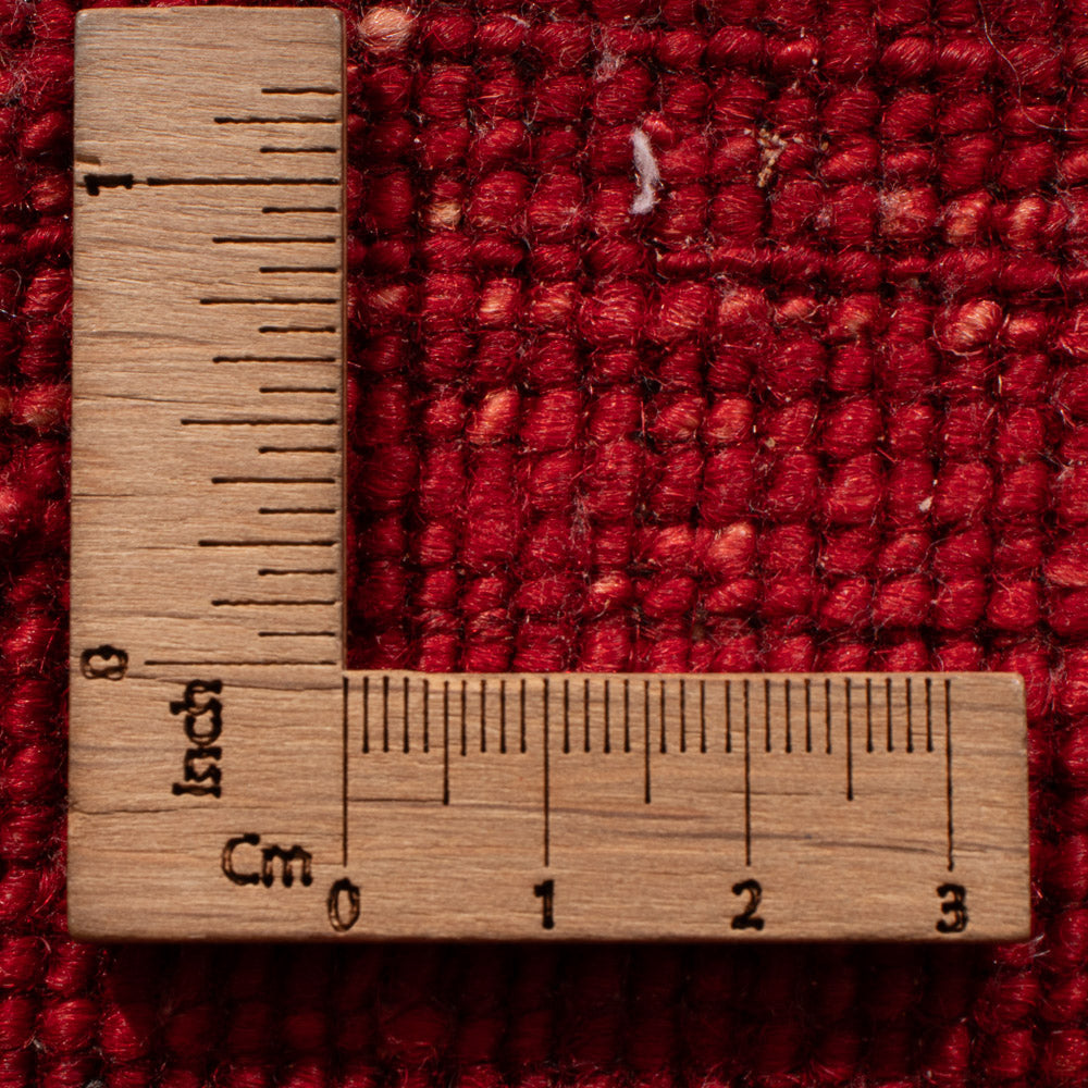 Runner Afghan Rug - Kunduz - 237 x 83 cm - red