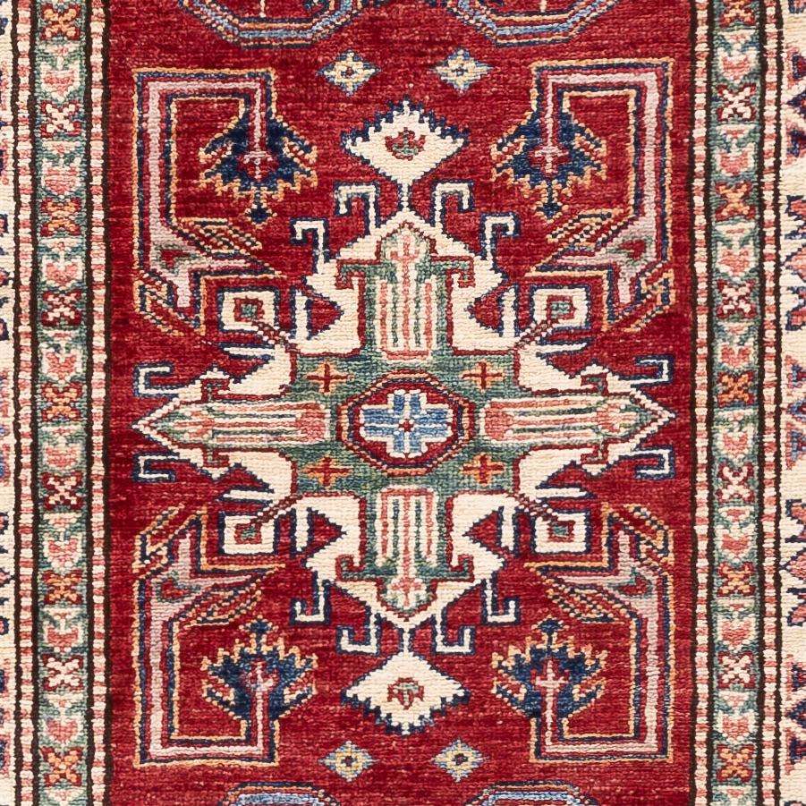 Runner Ziegler Rug - Kazak - 251 x 74 cm - red