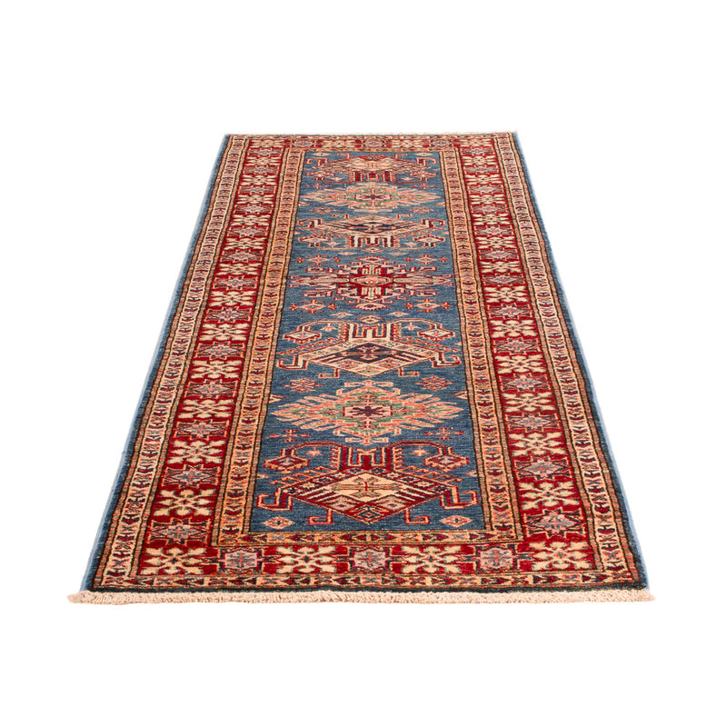 Runner Ziegler Rug - Kazak - 242 x 73 cm - blue