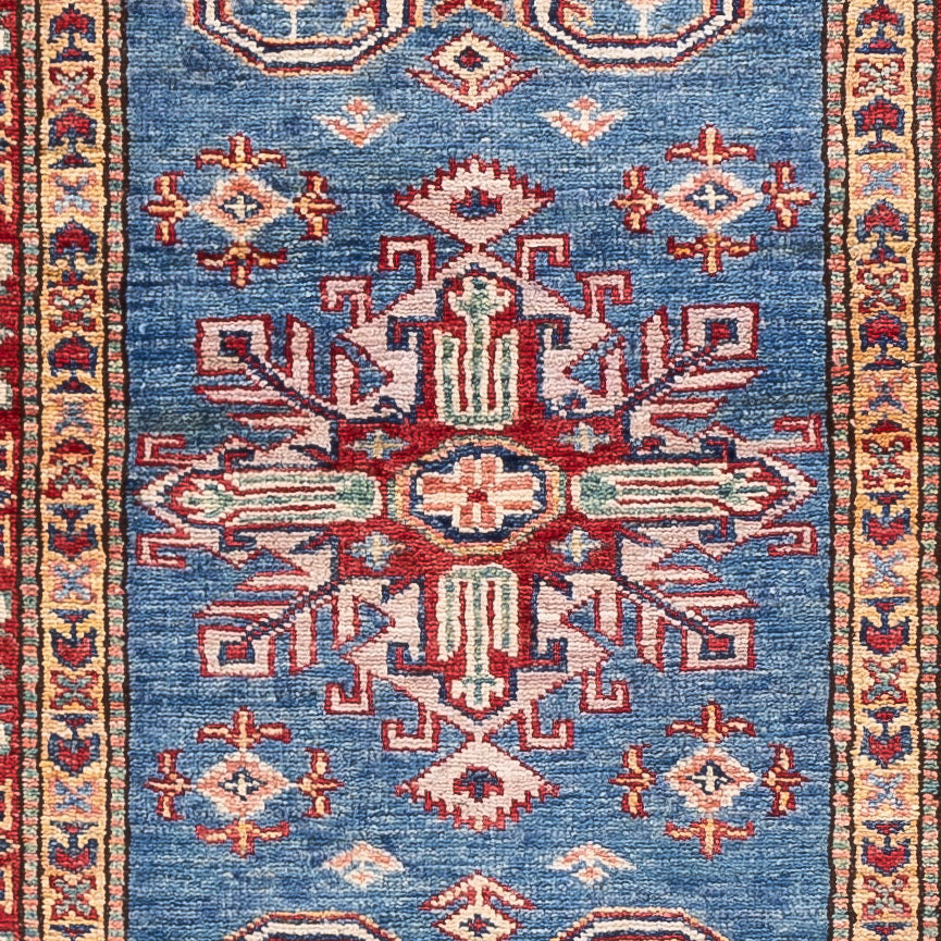 Runner Ziegler Rug - Kazak - 240 x 75 cm - blue