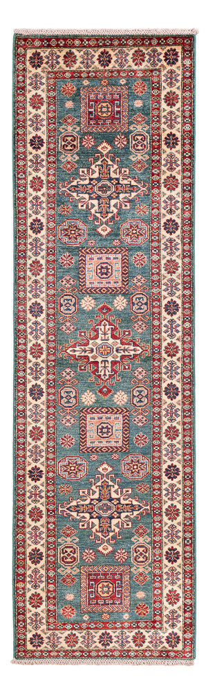 Runner Ziegler Rug - Kazak - 253 x 79 cm - dark green