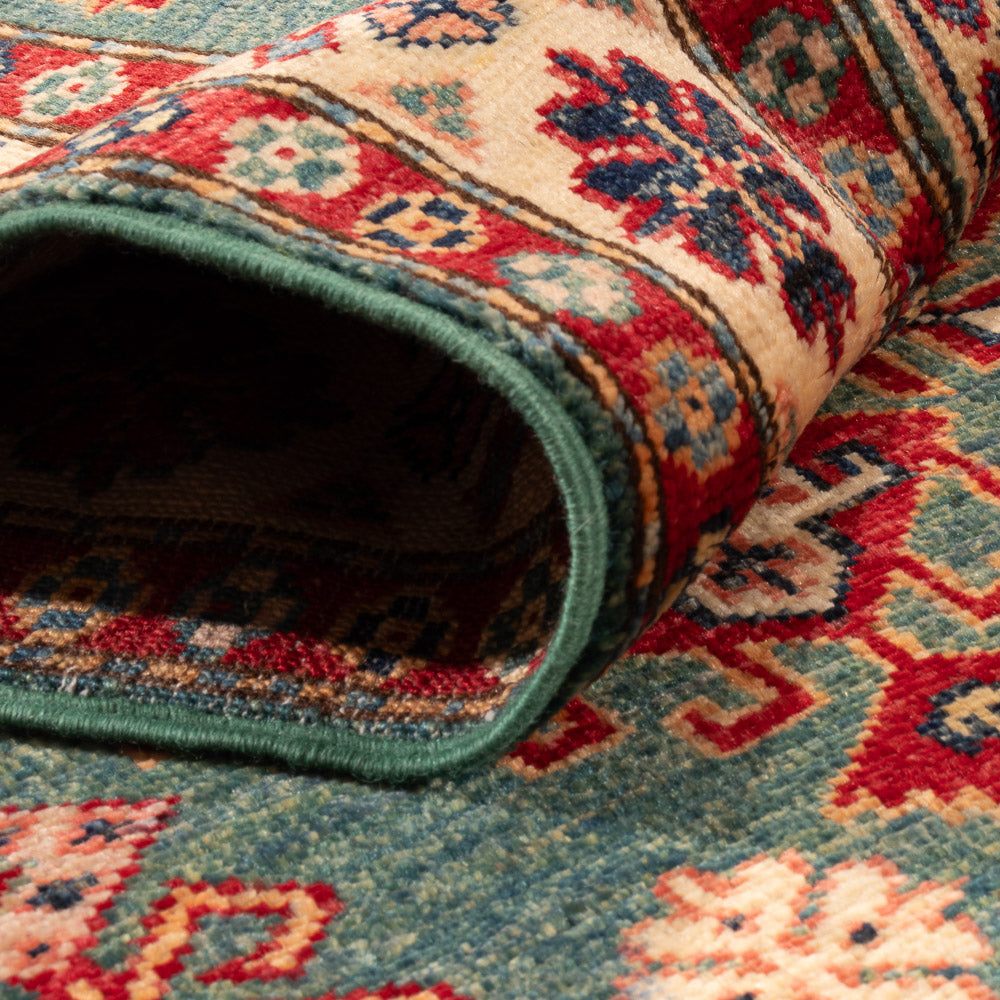 Runner Ziegler Rug - Kazak - 253 x 79 cm - dark green