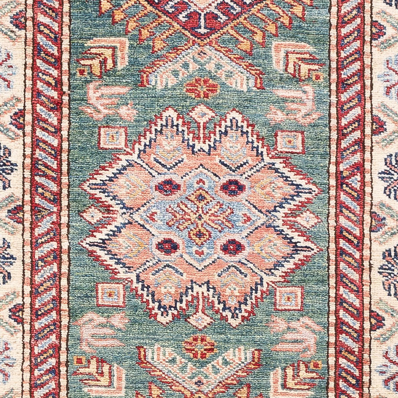 Runner Ziegler Rug - Kazak - 248 x 73 cm - dark green