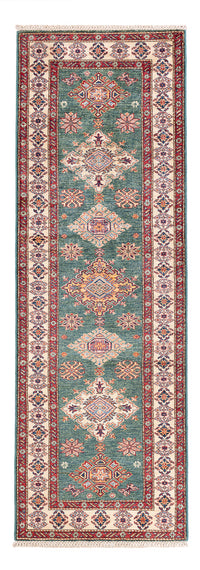Runner Ziegler Rug - Kazak - 242 x 78 cm - green