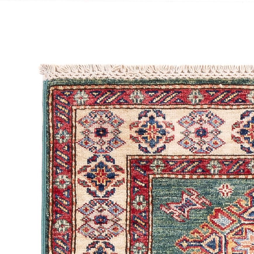 Runner Ziegler Rug - Kazak - 242 x 78 cm - green