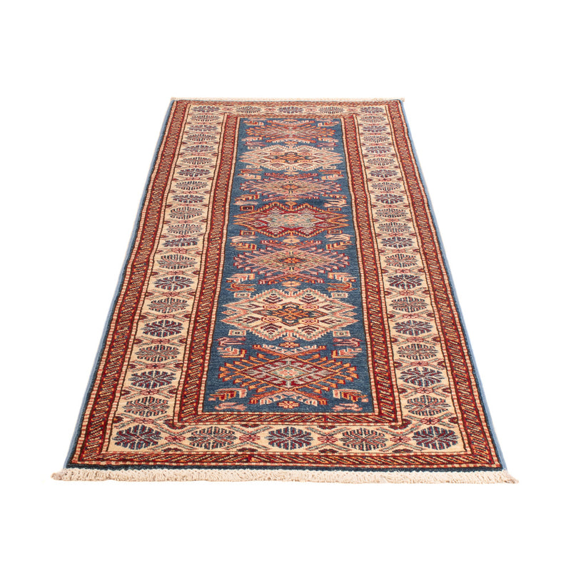 Runner Ziegler Rug - Kazak - 247 x 73 cm - blue