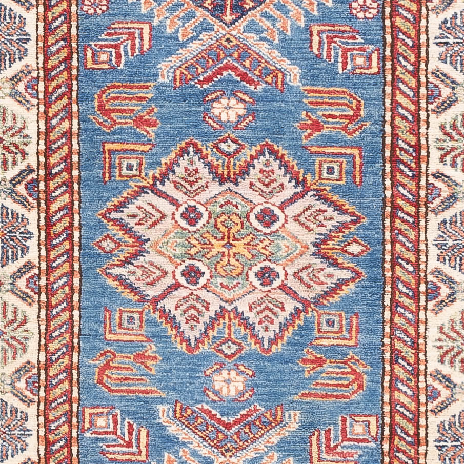 Runner Ziegler Rug - Kazak - 287 x 78 cm - blue
