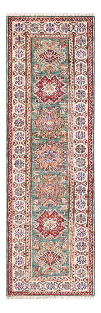 Runner Ziegler Rug - Kazak - 244 x 75 cm - light green