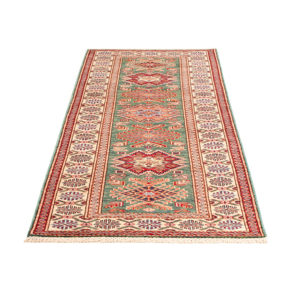 Runner Ziegler Rug - Kazak - 244 x 75 cm - light green