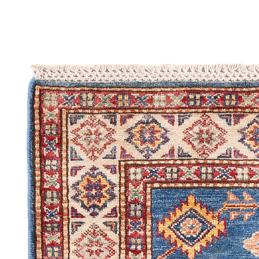 Runner Ziegler Rug - Kazak - 254 x 77 cm - blue