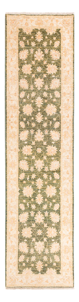 Runner Ziegler Rug - 295 x 80 cm - olive green