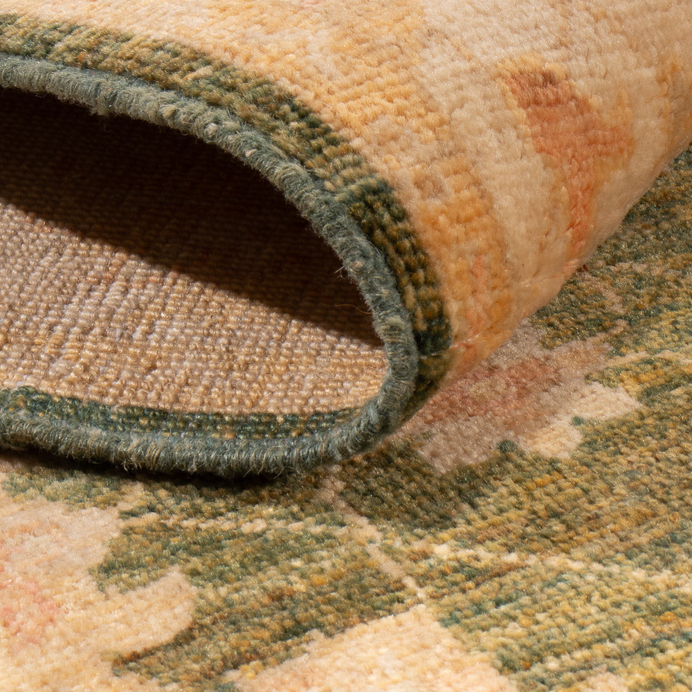 Runner Ziegler Rug - 295 x 80 cm - olive green