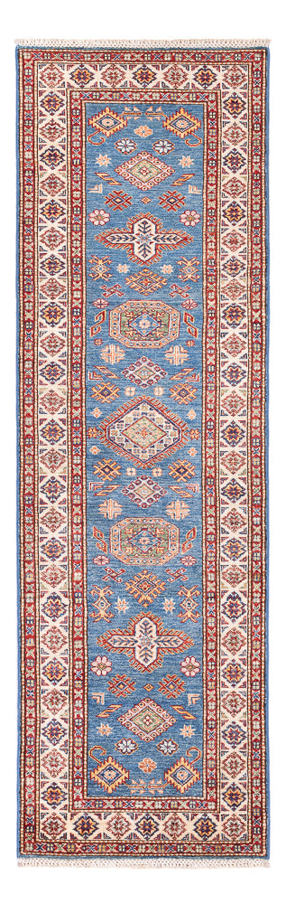 Runner Ziegler Rug - Kazak - 256 x 74 cm - blue