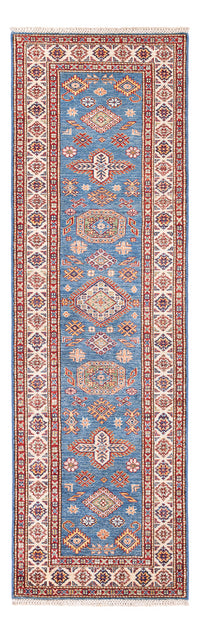 Runner Ziegler Rug - Kazak - 256 x 74 cm - blue