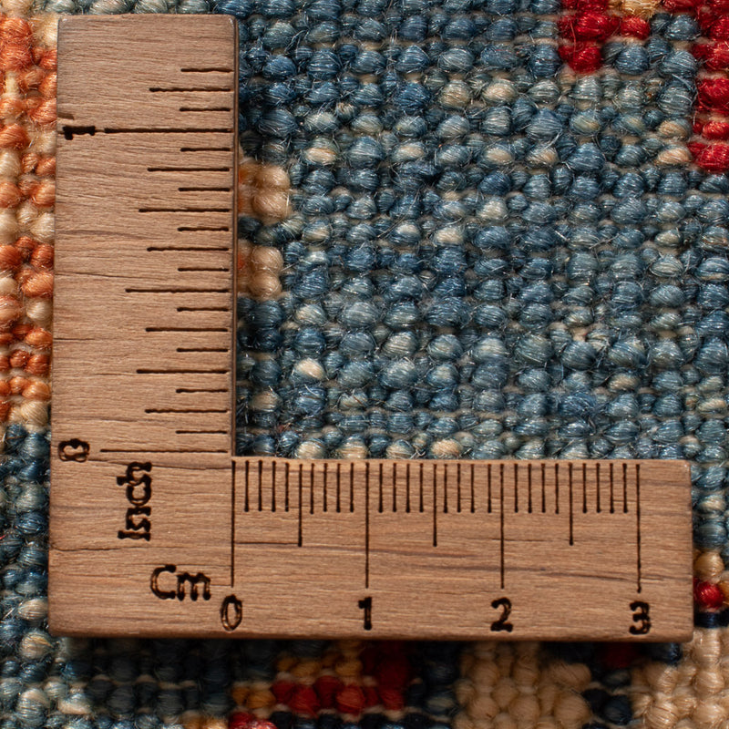 Runner Ziegler Rug - Kazak - 256 x 74 cm - blue