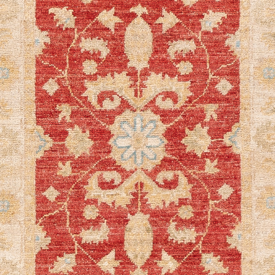 Runner Ziegler Rug - 251 x 61 cm - red