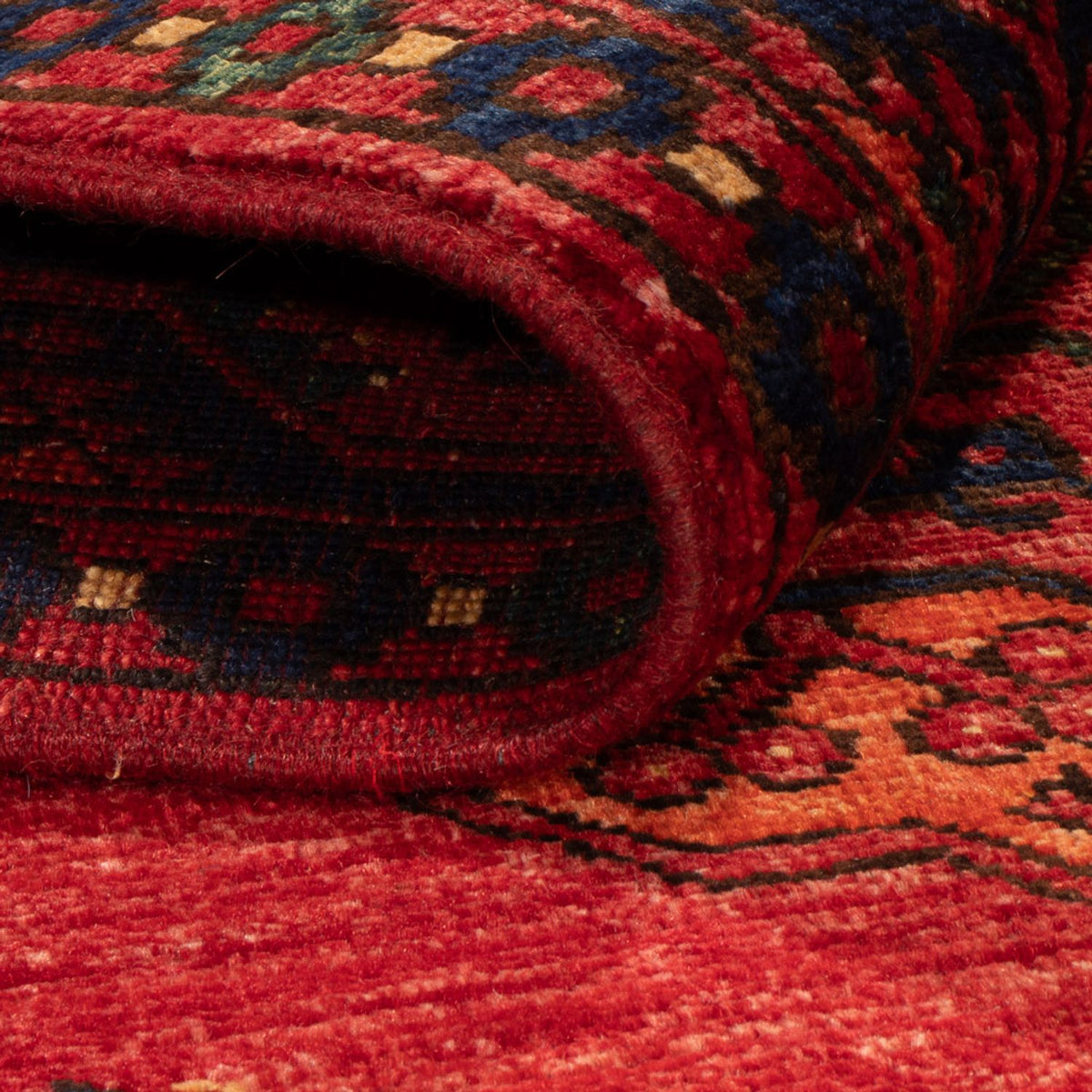 Afghan Rug - 152 x 105 cm - red