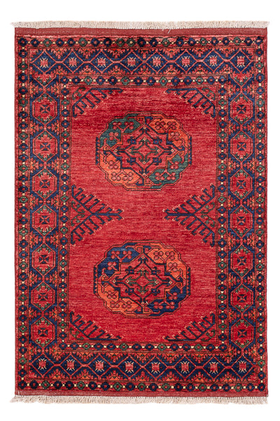 Afghan Rug 104x150cm - Oriental Rug - red