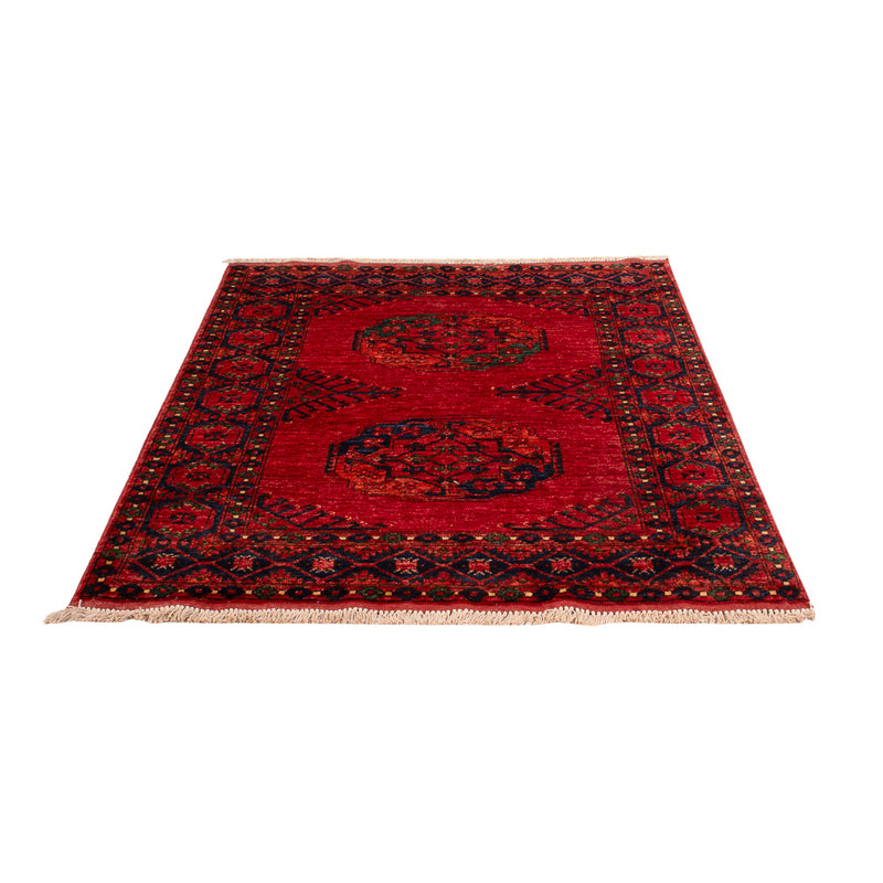 Afghan Rug - 150 x 104 cm - red