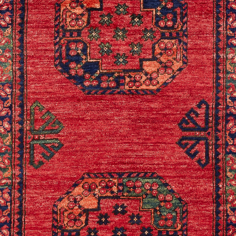 Afghan Rug - 151 x 101 cm - red