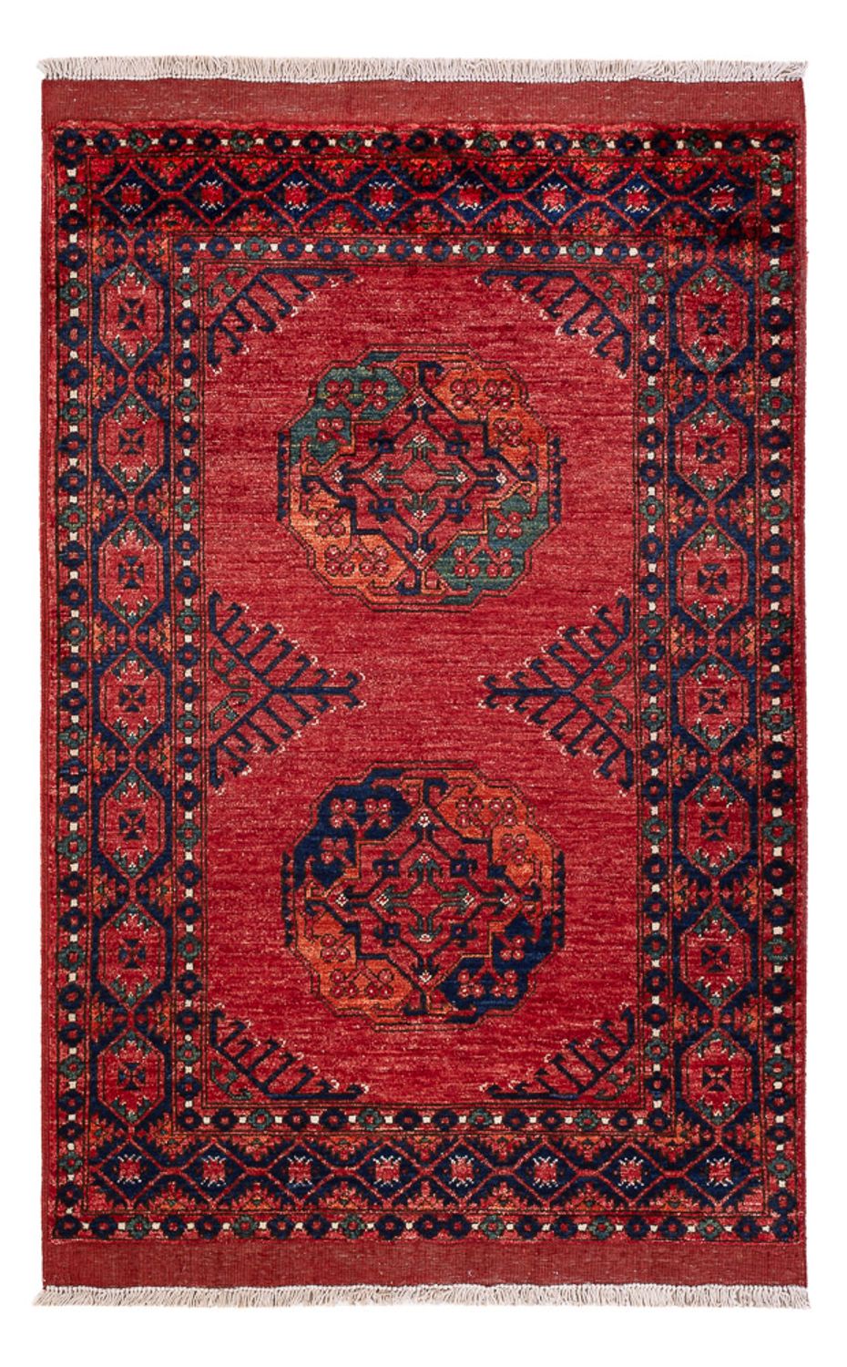 Afghan Rug - 153 x 103 cm - red