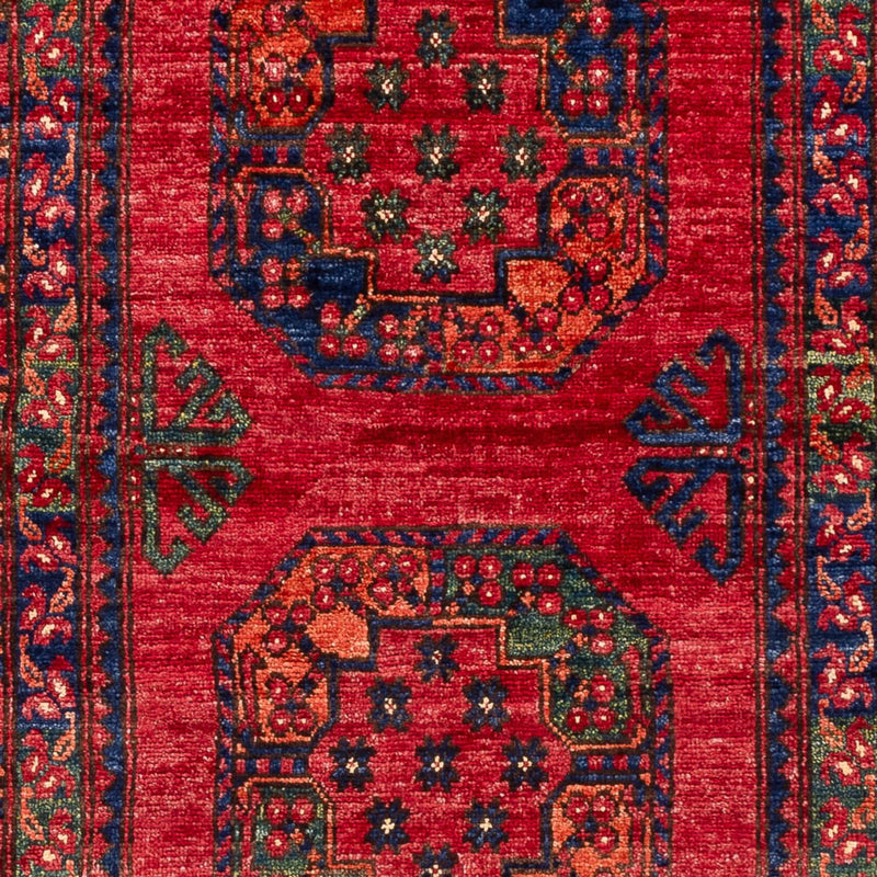 Afghan Rug - 155 x 100 cm - red