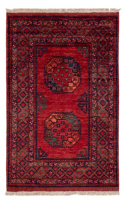 Afghan Rug 103x155cm - Oriental Rug - red