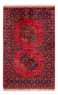 Afghan Rug - 150 x 100 cm - red