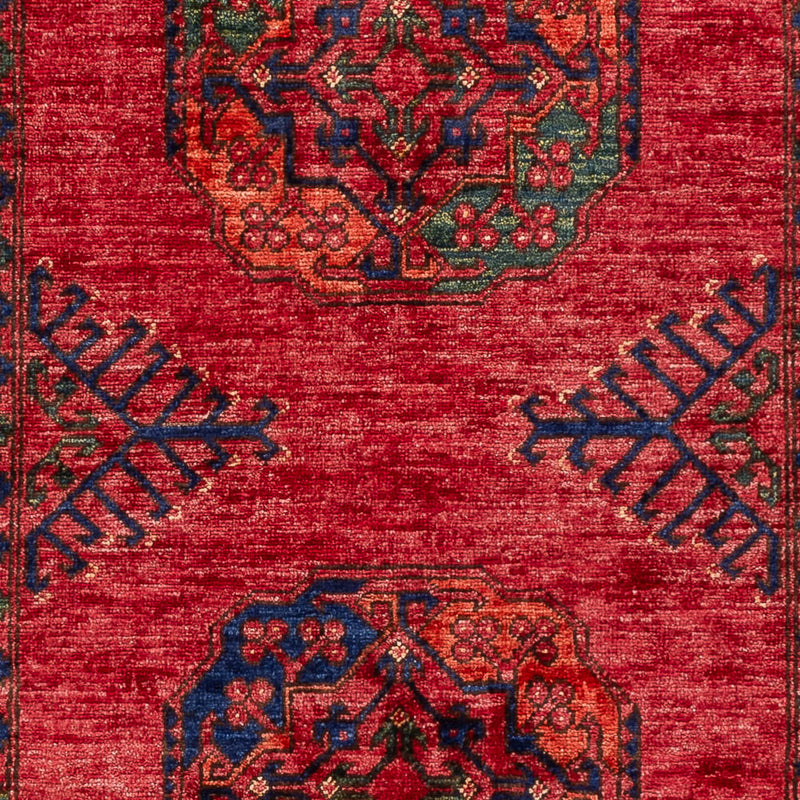 Afghan Rug - 150 x 100 cm - red