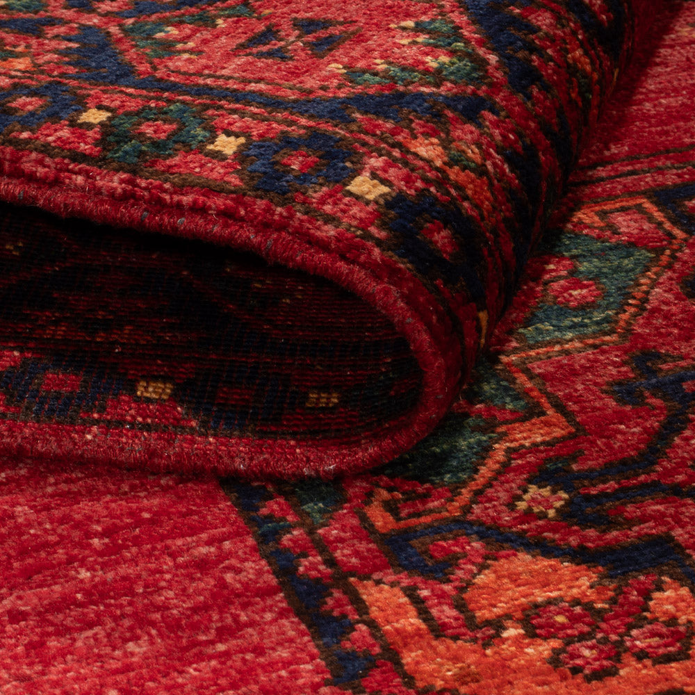 Afghan Rug - 151 x 102 cm - red