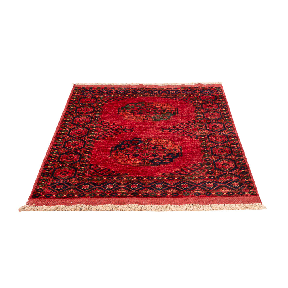 Afghan Rug - 151 x 102 cm - red