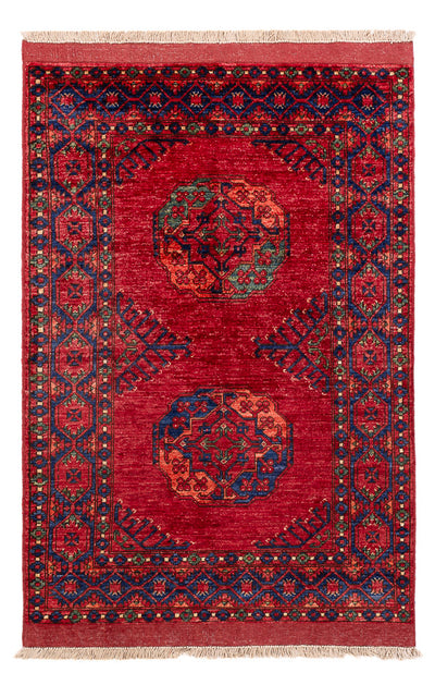 Afghan Rug 102x151cm - Oriental Rug - red