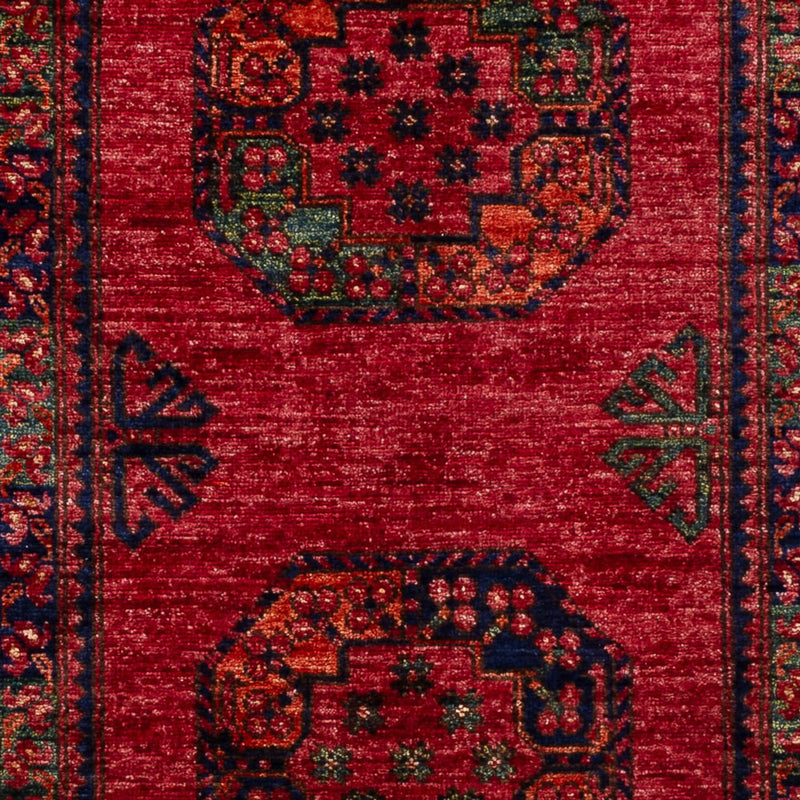 Afghan Rug - 150 x 103 cm - red