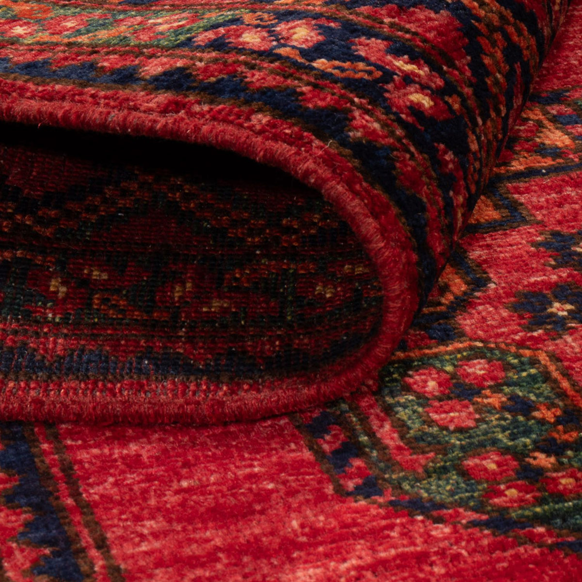 Afghan Rug - 150 x 103 cm - red