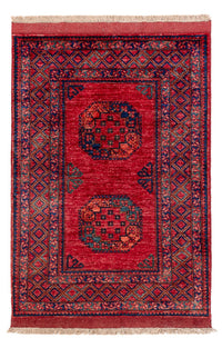 Afghan Rug - 150 x 102 cm - red