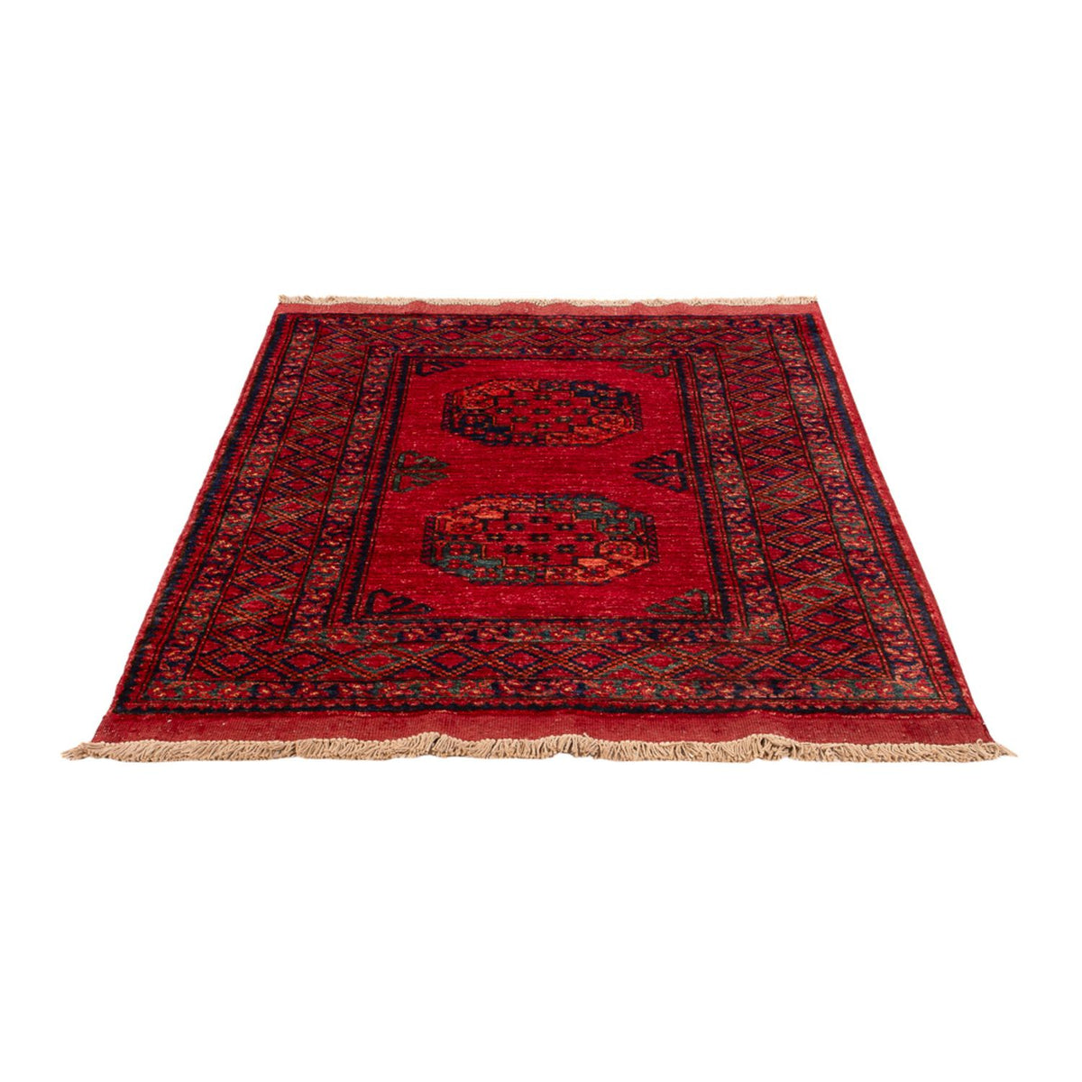 Afghan Rug - 150 x 102 cm - red
