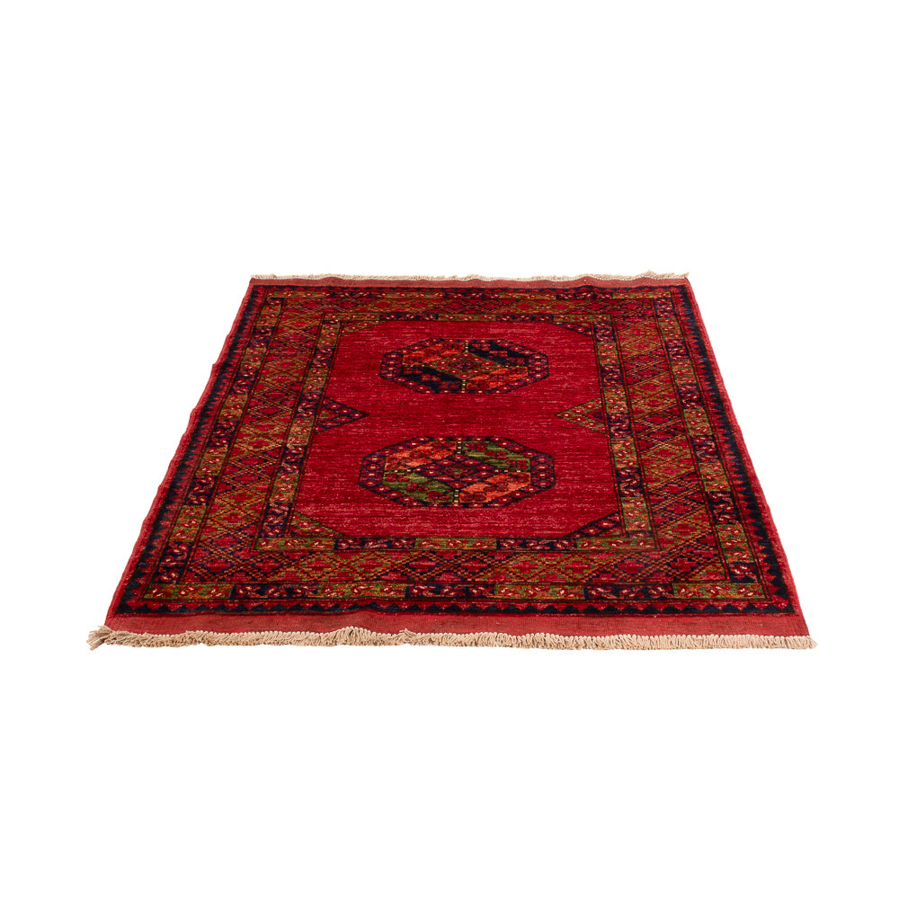 Afghan Rug - 159 x 108 cm - red
