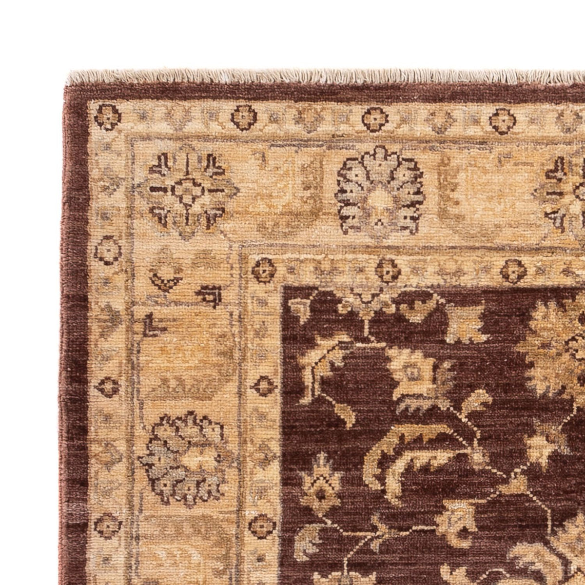 Ziegler Rug - 136 x 99 cm - brown
