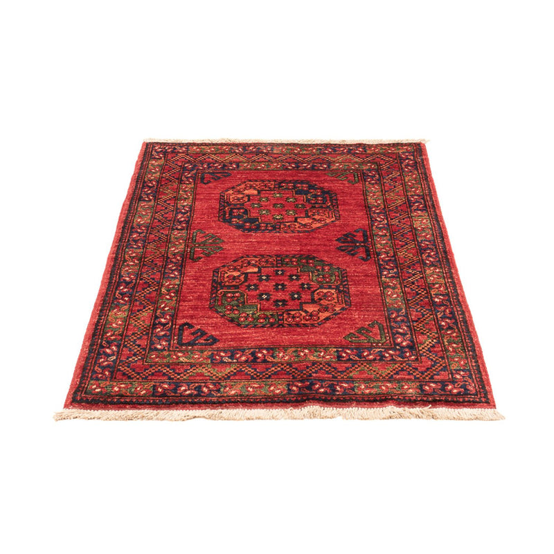 Afghan Rug - 126 x 84 cm - red