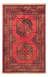 Afghan Rug - 138 x 86 cm - red