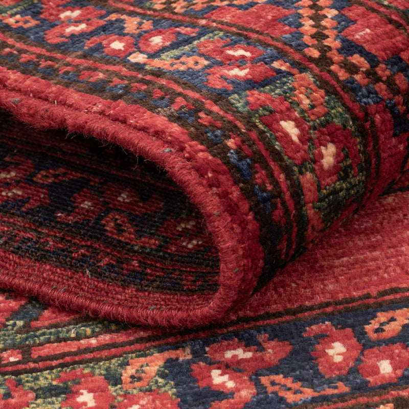 Afghan Rug - 138 x 86 cm - red