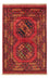 Afghan Rug - 123 x 82 cm - red
