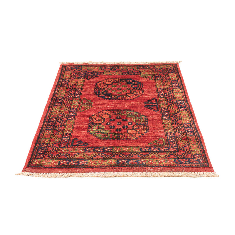 Afghan Rug - 125 x 87 cm - red