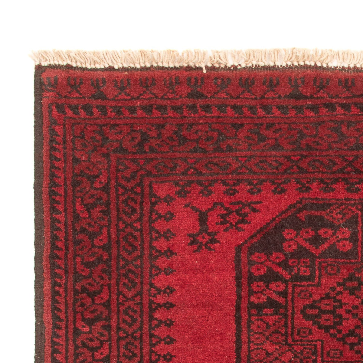Afghan Rug - Filpa - 120 x 80 cm - red
