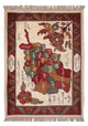 Afghan Teppich 108x80cm - Orientteppich