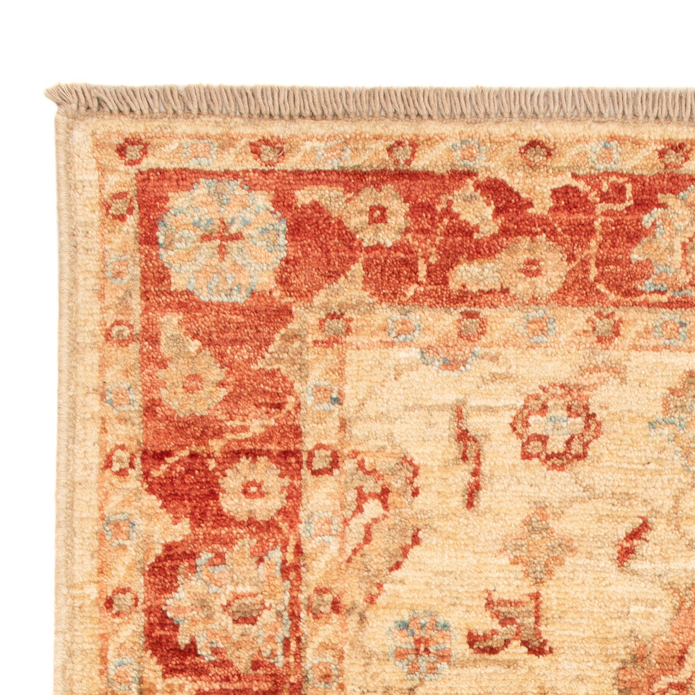 Ziegler Teppich - 89 x 62 cm - beige
